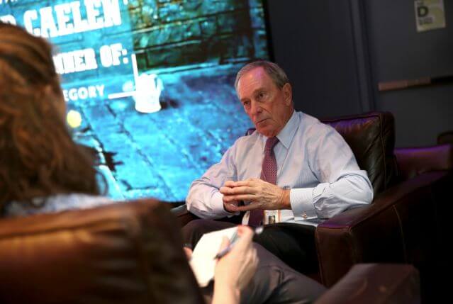 Bloomberg talks to Metro