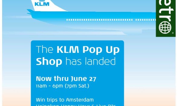 Air France KLM Pop Up Shop